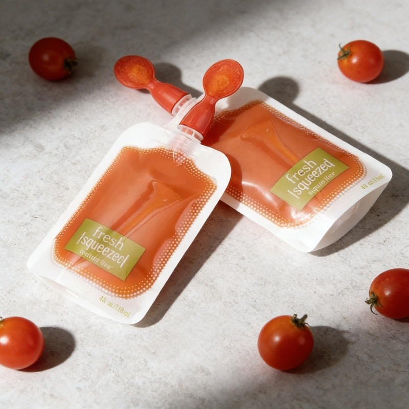 Baby Food Zip Lock Bag - 50 sacchetti per conservare gli alimenti