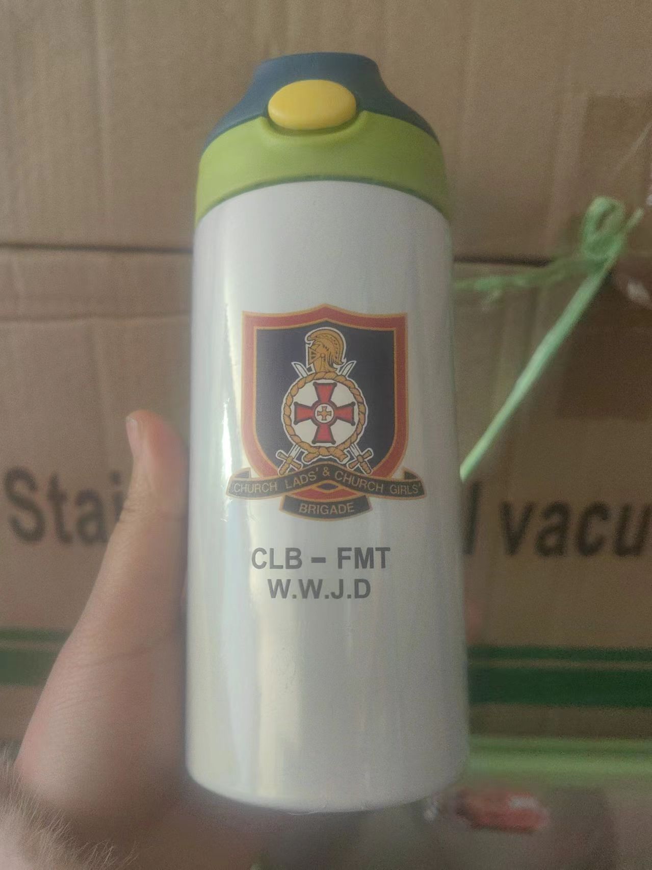 Training Cup Straw - Borraccia per Bambini Personalizzabile con LOGO,