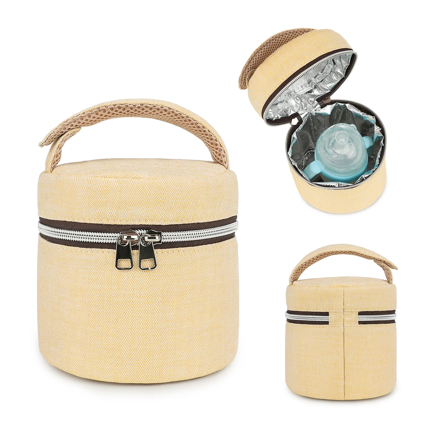 Baby Food Zip Lock Bag - Borsa per biberon impermeabile a temperatura