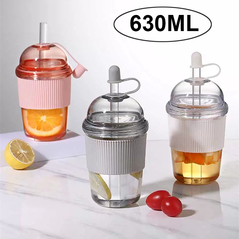 Training Cup Straw - Tazza con Cannuccia da 630ML con