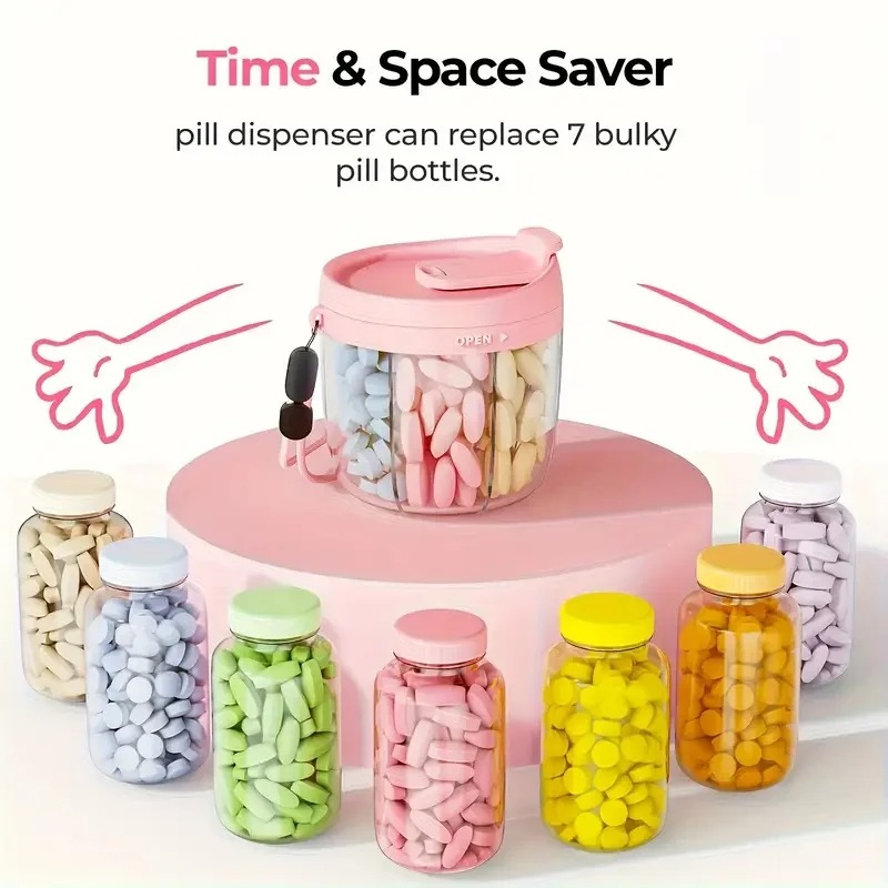 Organizzatore di Pillole con 7 - Formula Dispenser Portable recensione e prezzo