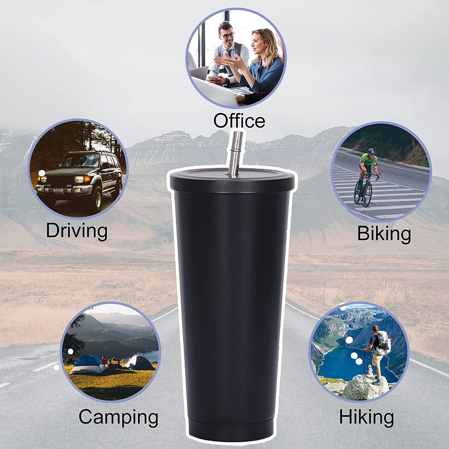 Tumbler Isolato a Doppia Paret - Training Cup Straw recensione e prezzo