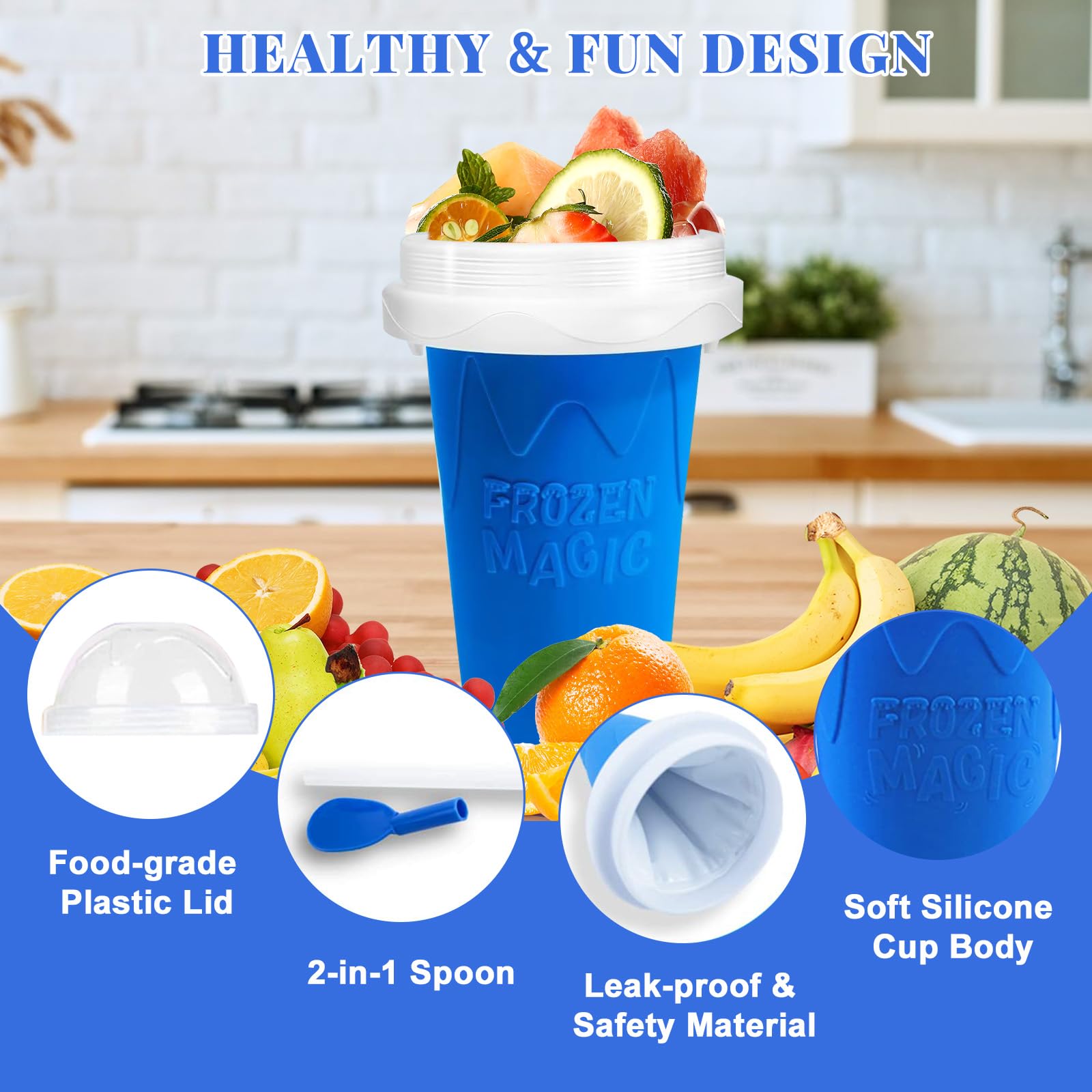 Slushie Cup Tazze Magic Slushy - Training Cup Straw recensione e prezzo