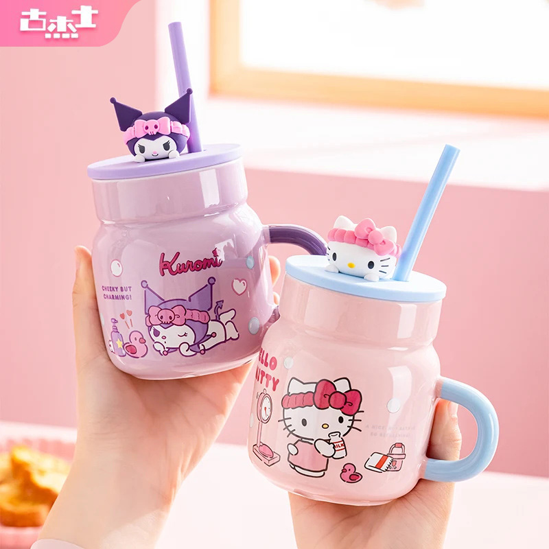 Sanrio 450ml Tazza in ceramica - Training Cup Straw recensione e prezzo
