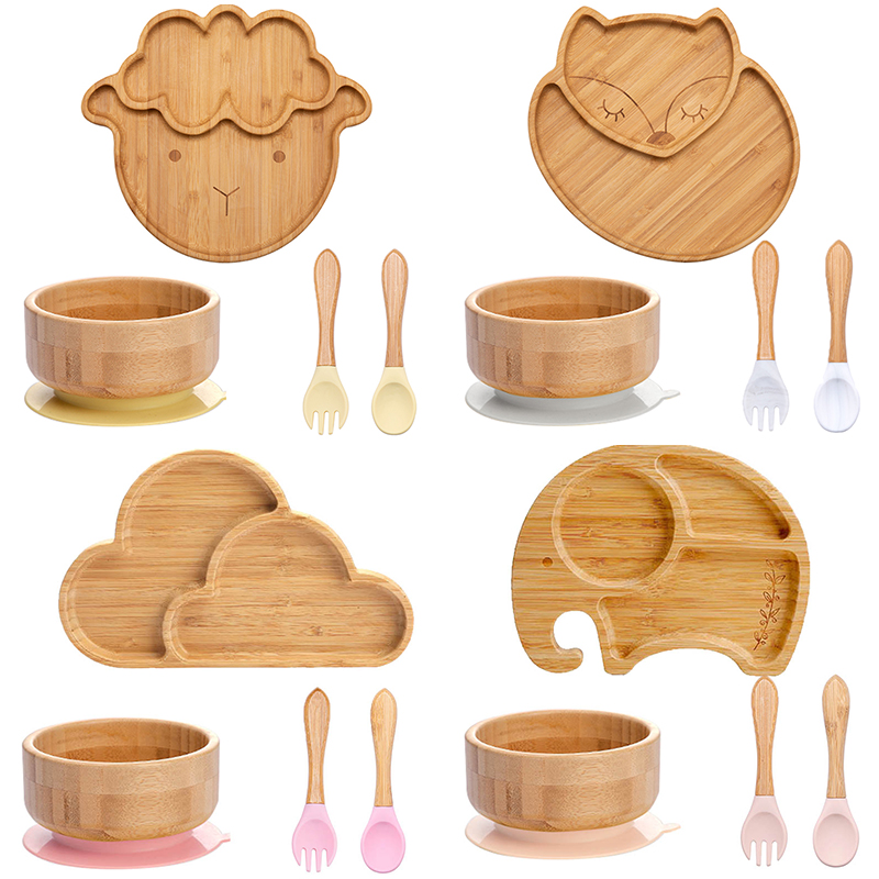 4 pezzi stoviglie per bambini  - Baby Food Menu recensione e prezzo