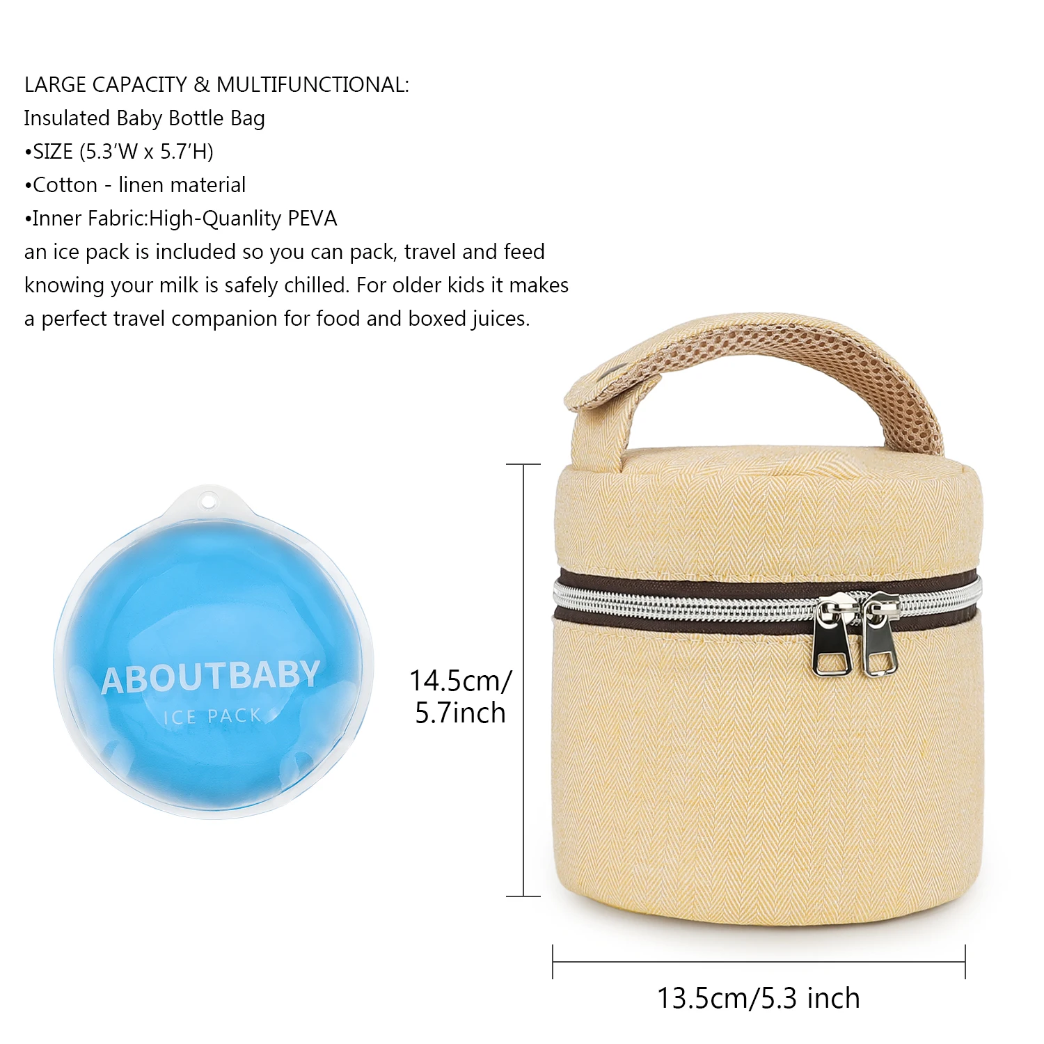 Borsa per biberon impermeabile - Baby Food Zip Lock Bag recensione e prezzo